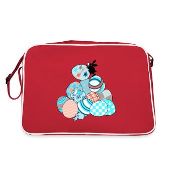 The Easter - Retro Bag - red/white - Back