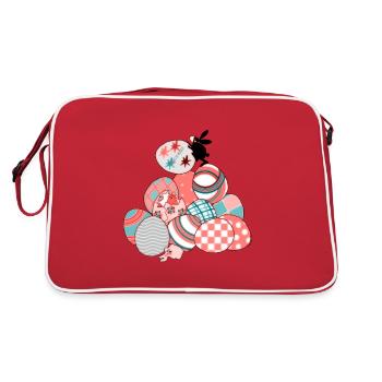 The Easter - Retro Bag - red/white - Back