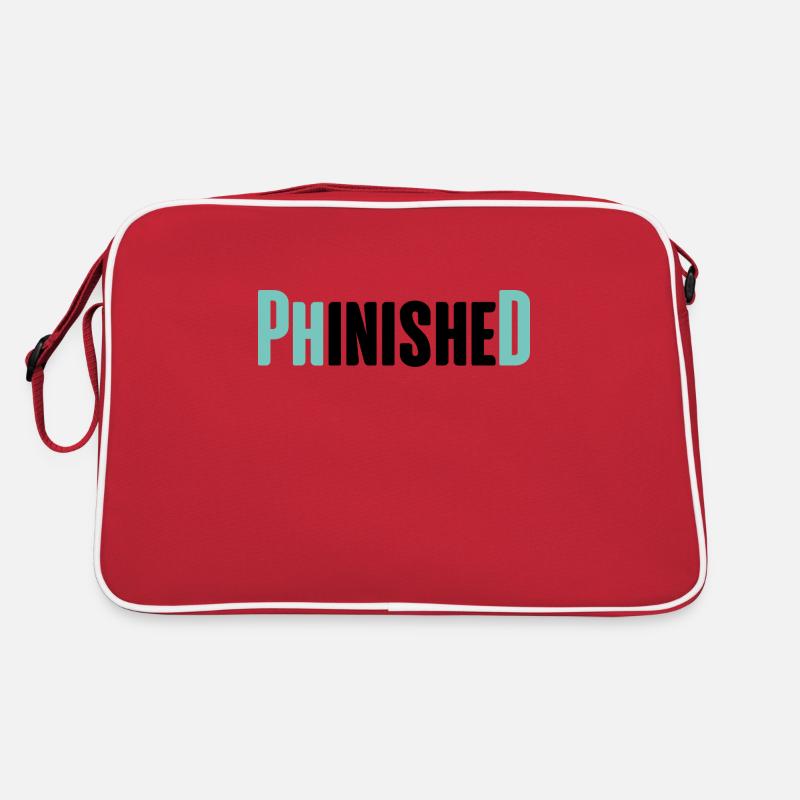 Doktor Phd Student Uni Geschenk Retro Tasche