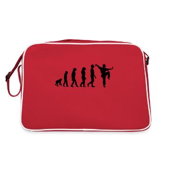 KUNG FU - Retro Bag - red/white - Back