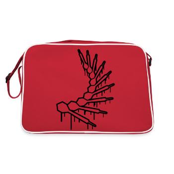 Darts Graffiti - Sac Retro - rouge/blanc - Dos