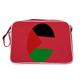 la Palestine libre - Sac Retro - rouge/blanc - Dos