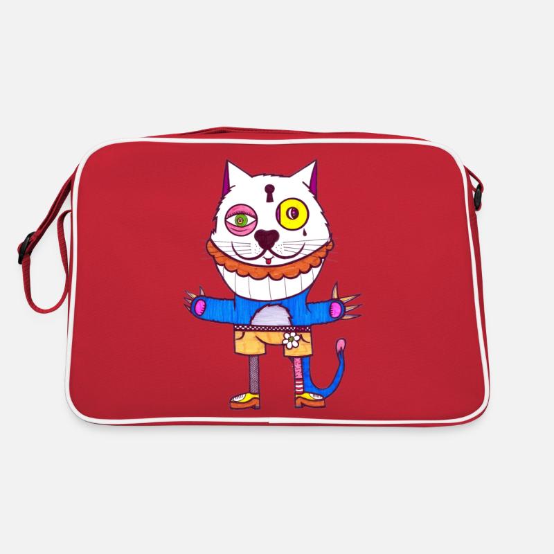 Bart Katze Retro Tasche