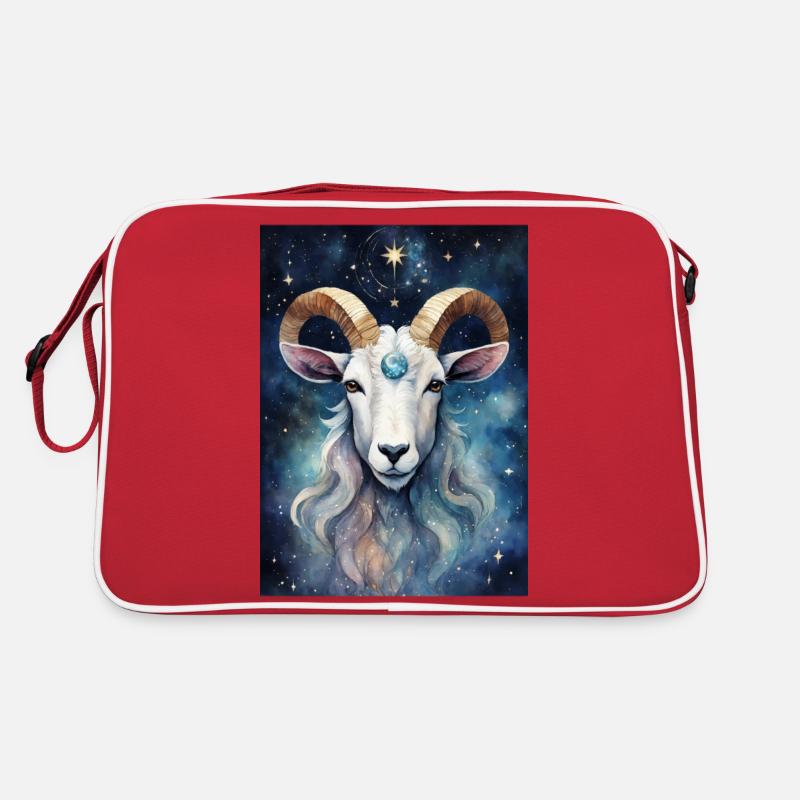 Sternzeichen Steinbock02 Retro Tasche