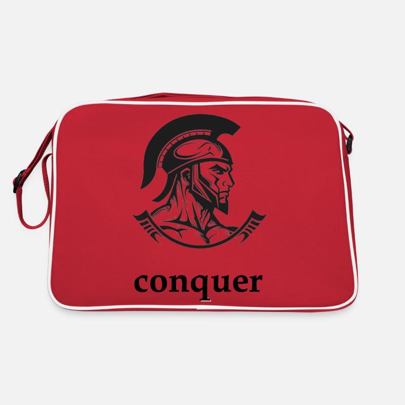 conquer Spartan Retro Bag