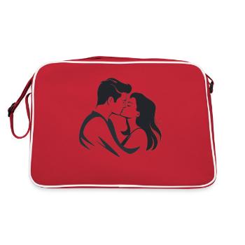 Passionate Pair - Retro Bag - red/white - Back