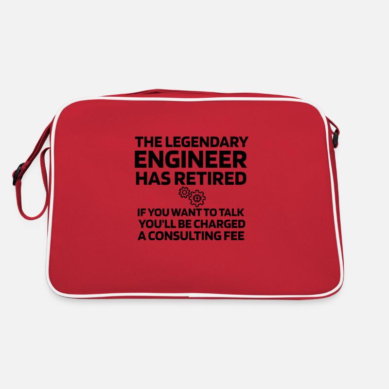 Engineer Retirement Retirement Gift Funny Retro Bag