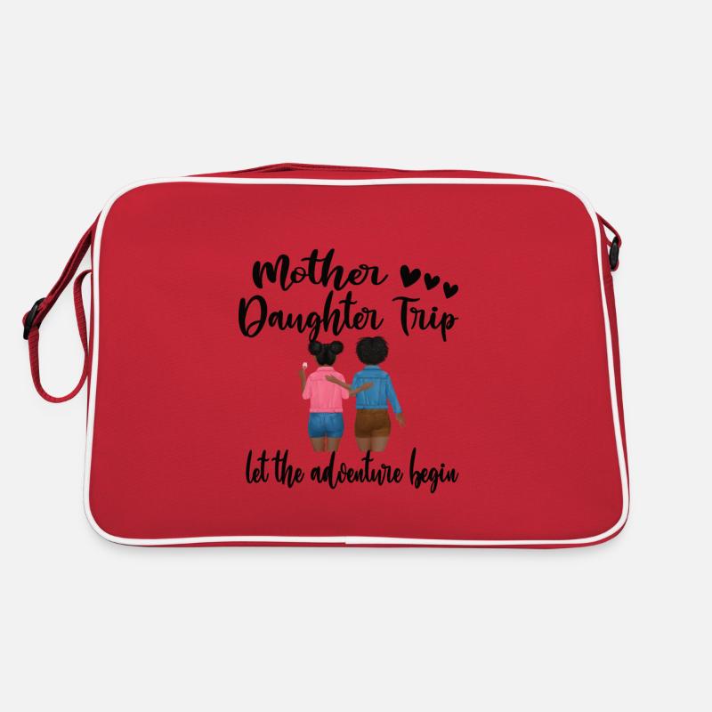 Mutter-Tochter-Urlaub Trip Mutter Tochter Reise Retro Tasche