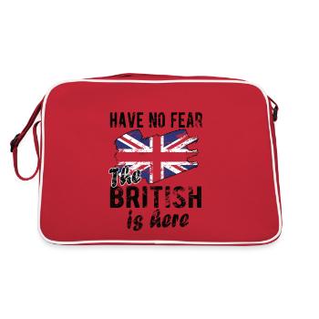 British Great Britain Origin British flag - Retro Bag - red/white - Back