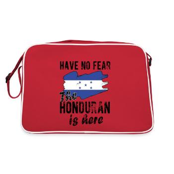 Fier drapeau hondurien du Honduras - Sac Retro - rouge/blanc - Dos