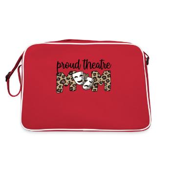 Meilleur Théâtre Mama Théâtre Acteur Mère - Sac Retro - rouge/blanc - Dos