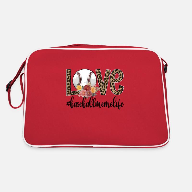 Meme Oma Eines Baseballspieler Baseball Meme Retro Tasche
