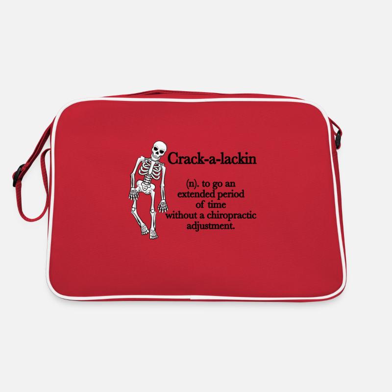 Chiropractor Chiropractic Best Chiropractor Retro Bag