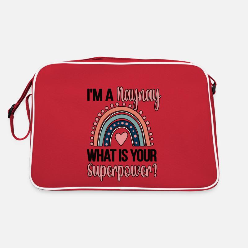 Naynay Oma Muttertagsgeschenk Naynay Großmutter Retro Tasche