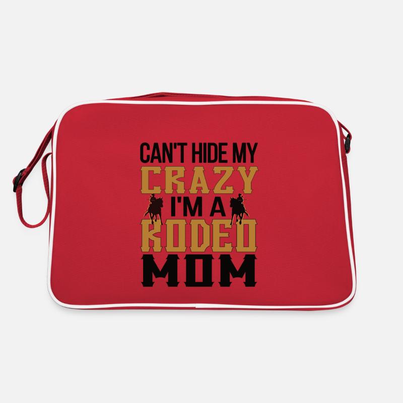 Beste Rodeo Mama Rodeo-Reiter Mutter Geschenk Retro Tasche