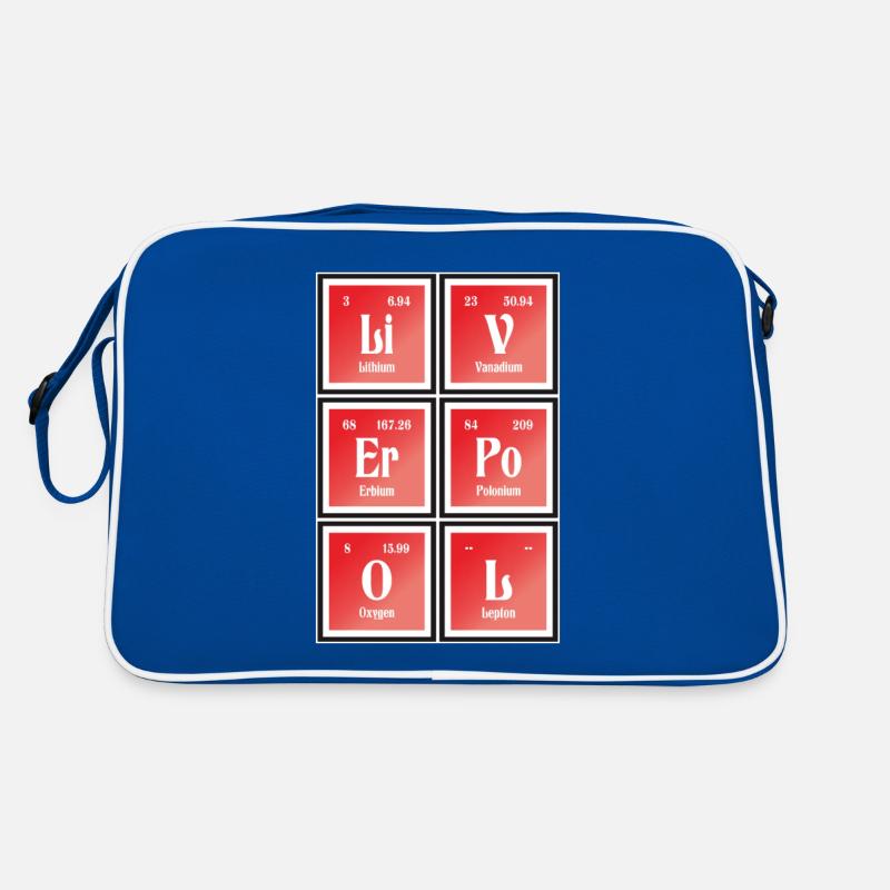 Liverpool | Periodensystem der Elemente Retro Tasche