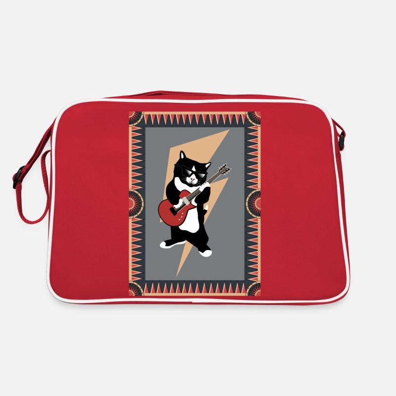 Chat Rock N Roll Retro Bag