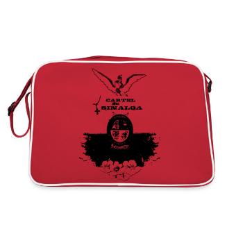Sinaloa Mexique - Sac Retro - rouge/blanc - Dos