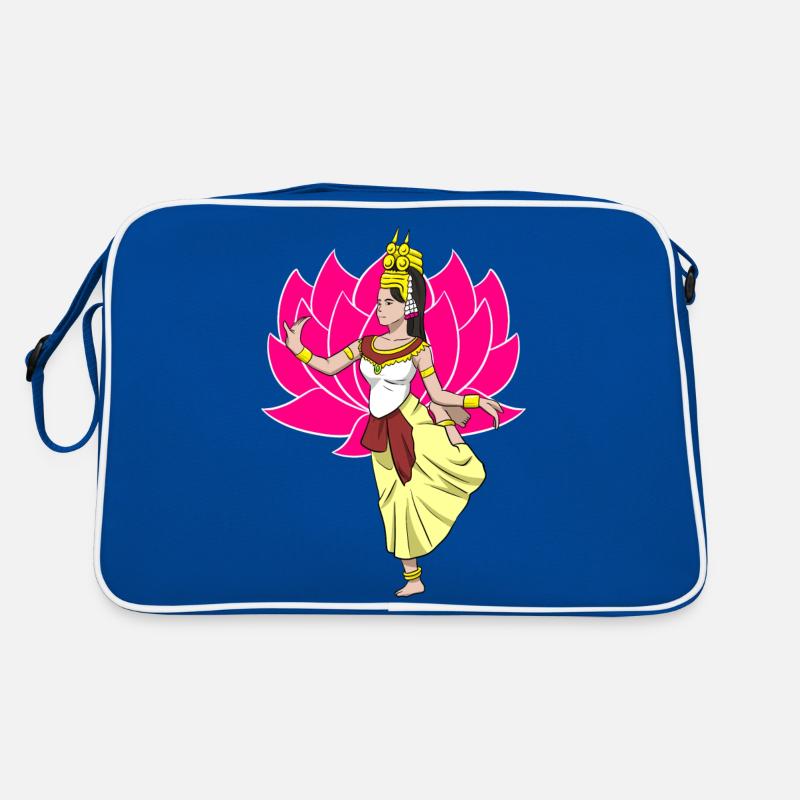Cambodia Tradition Dance Khmer Apsara I Gift Retro Bag