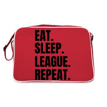 Basket-ball - Sac Retro - rouge/blanc - Dos