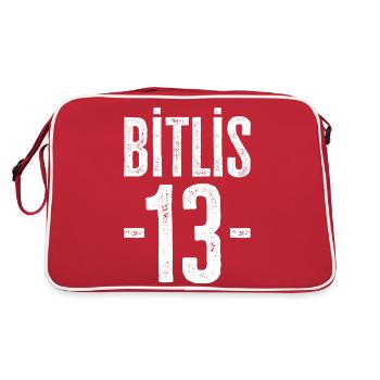 Bitlis 13 – Pride in history and community - Retro Bag - red/white - Back