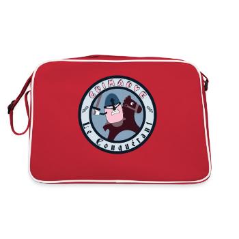 Guimauve le Conquérant - Sac Retro - rouge/blanc - Dos
