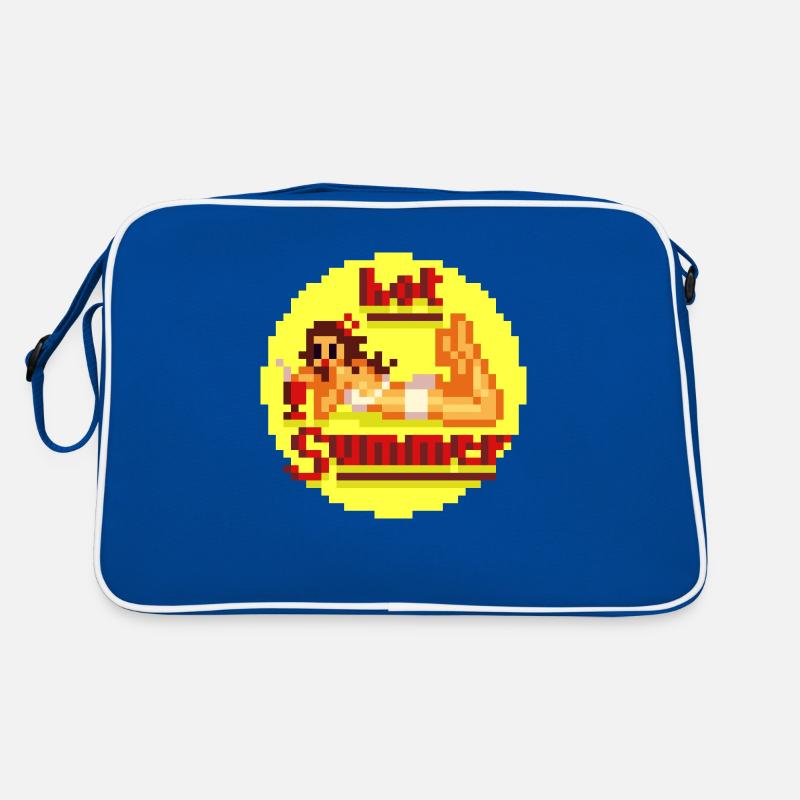 pixel pinup hot buzzer Retro Bag