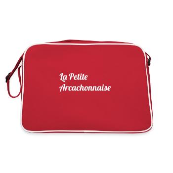 la petite arcachonnaise arcachon cadeau t-shirt - Sac Retro - rouge/blanc - Dos