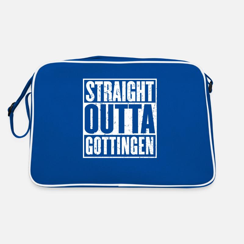 Direkt Outta Göttingen Retro Tasche