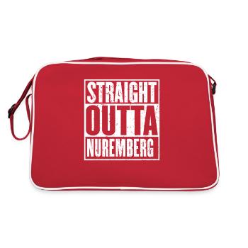 Tout droit sorti de Nuremberg - Sac Retro - rouge/blanc - Dos
