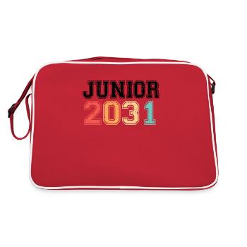 Junior 2031 Rétro Vintage - Sac Retro - rouge/blanc - Dos