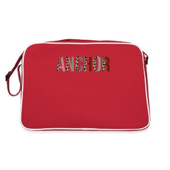 Anchor - Retro Bag - red/white - Back