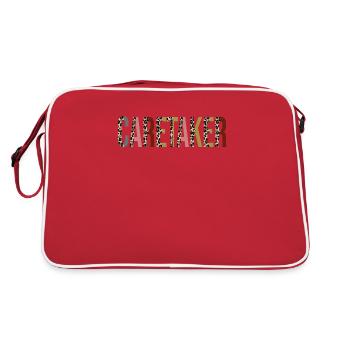 Caretaker - Retro Bag - red/white - Back