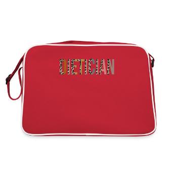 Dietician - Retro Bag - red/white - Back