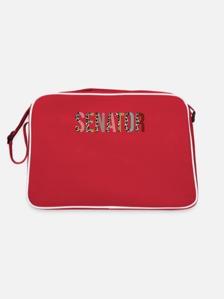 Sénateur - Sac Retro - rouge/blanc - Dos