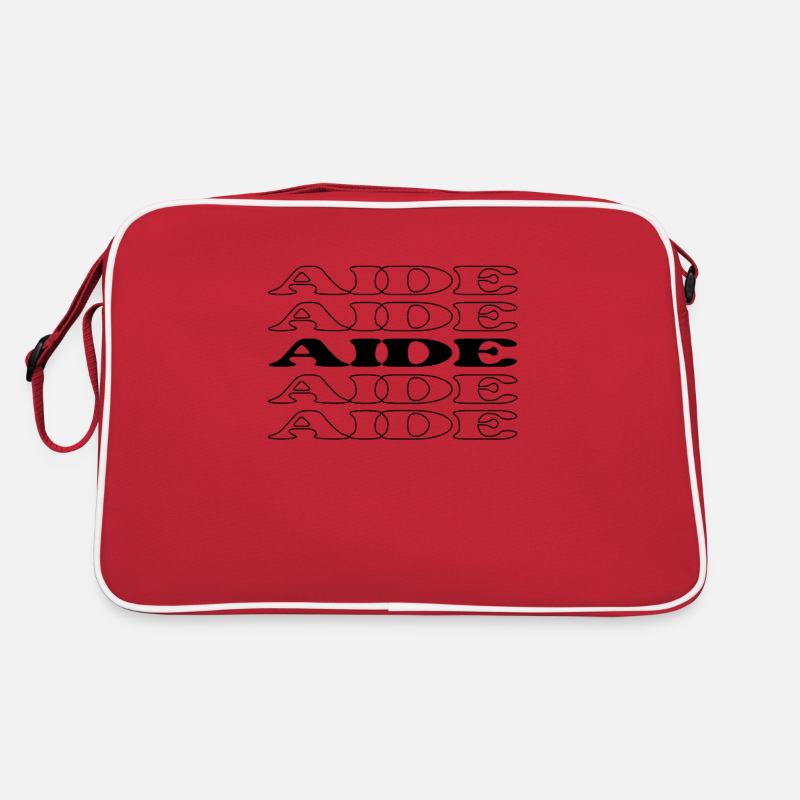 Aide Assistant Helper Adviser Appreciation Quotes Retro Bag