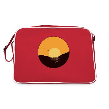 été sans fin - Sac Retro - rouge/blanc - Dos