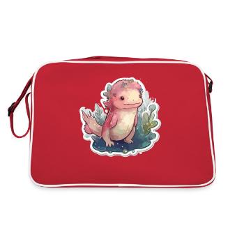 Newt - Retro Bag - red/white - Back