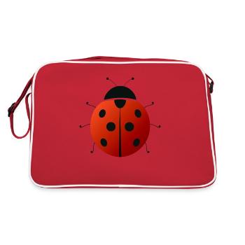 Lucky - Retro Bag - red/white - Back