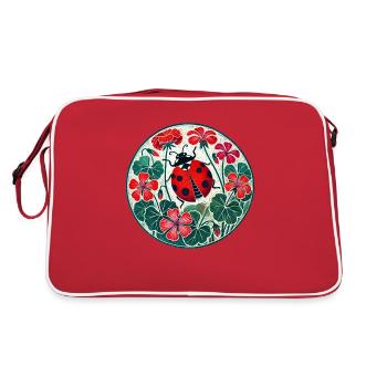 Ladybug - Retro Bag - red/white - Back