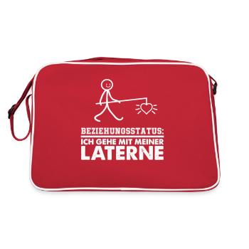 Ma lanterne 01 - Sac Retro - rouge/blanc - Dos