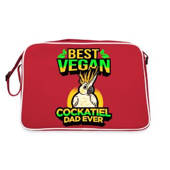 Calopsitte - Sac Retro - rouge/blanc - Dos