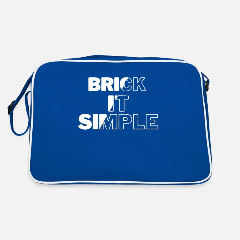Brick it Simple Retro Tasche