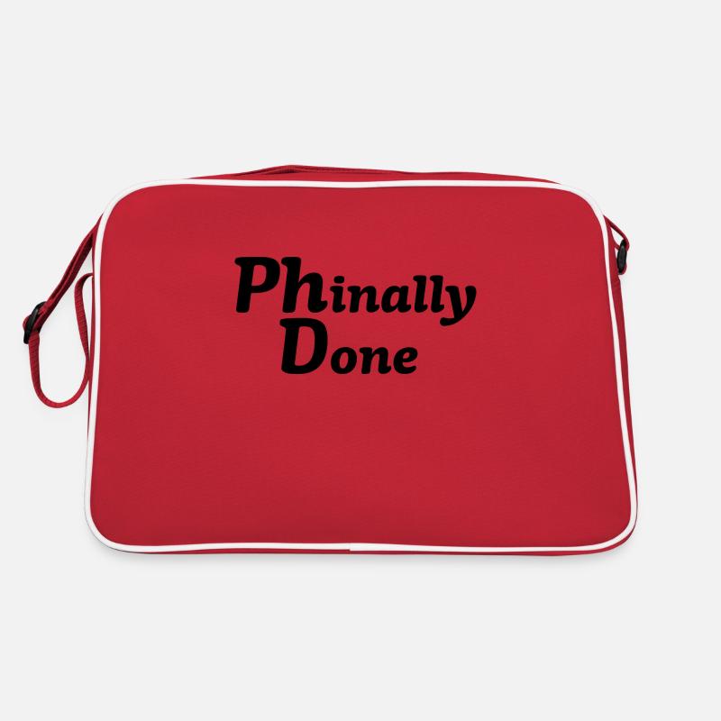 PhD Degree Degree Doctorate Retro Bag
