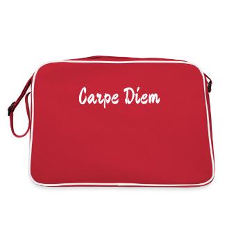 Carpe Diem blanc - Sac Retro - rouge/blanc - Dos