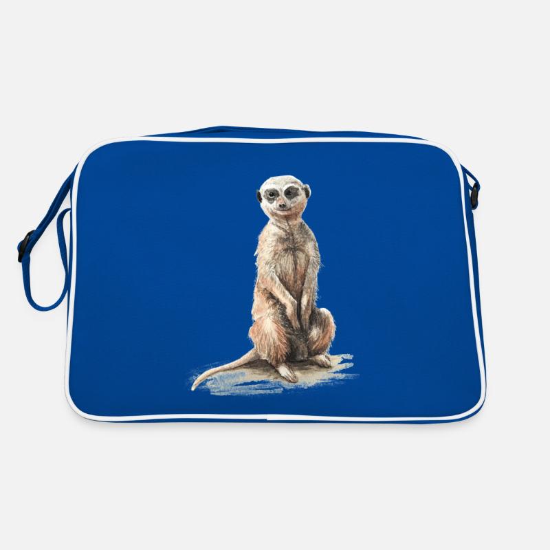 Erdmännchen Retro Tasche