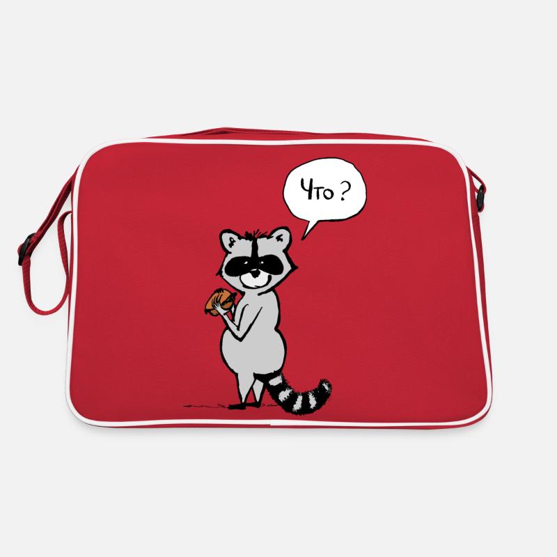Le raton laveur Sac Retro