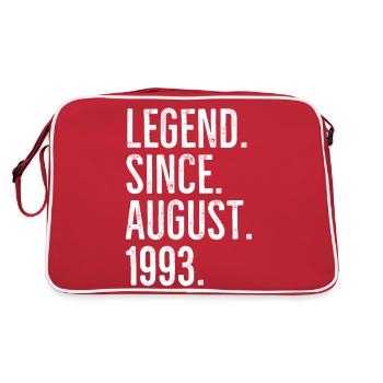 Légende depuis août 1993 - Sac Retro - rouge/blanc - Dos
