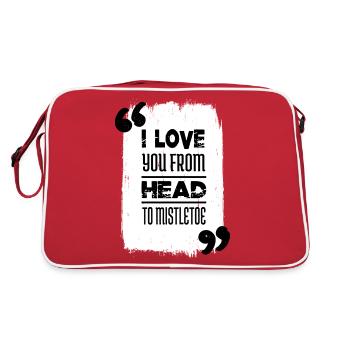 Dinosaures Beard Gang idée de présentation mignonne - Sac Retro - rouge/blanc - Dos