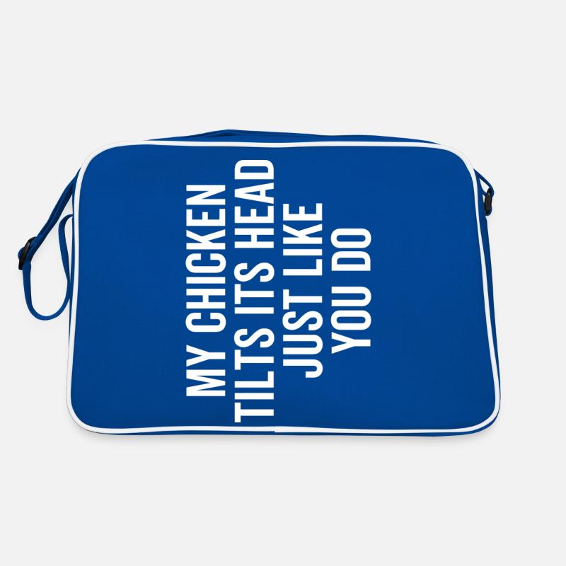 Mon poulet incline la tête comme vous le faites Sac Retro